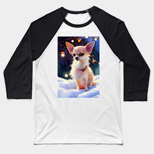 Watercolor chihuahua Baseball T-Shirt